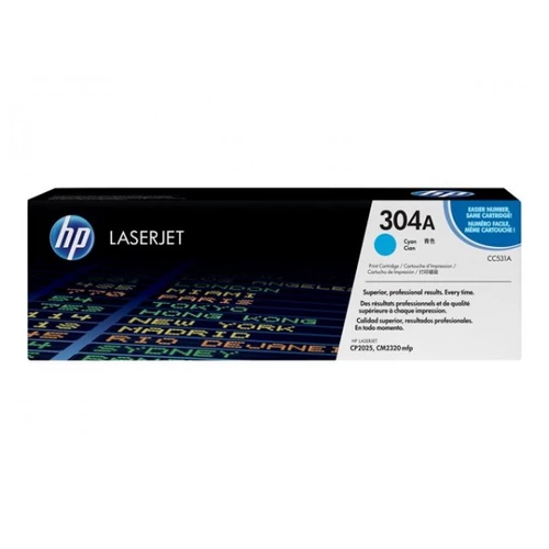 HP CC531A Toner Cyan 2,8k No.304A (Eredeti)