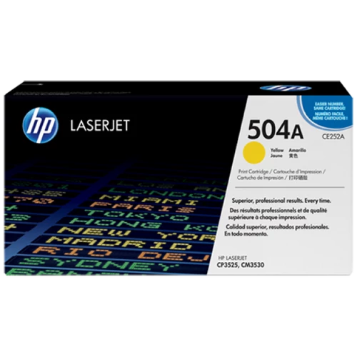 HP CE252A Toner Yellow 7k No.504A (Eredeti)