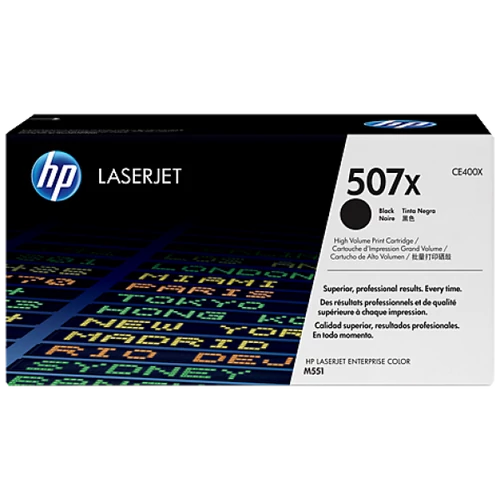 HP CE400X Toner Black 11k No.507X (Eredeti)