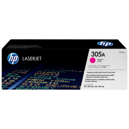 HP CE413A Toner Magenta 2,6k No.305A (Eredeti)