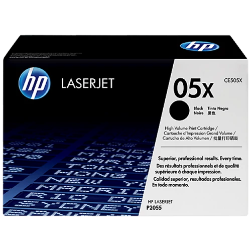 HP CE505X Toner High Black 6,5k No.05X (Eredeti)