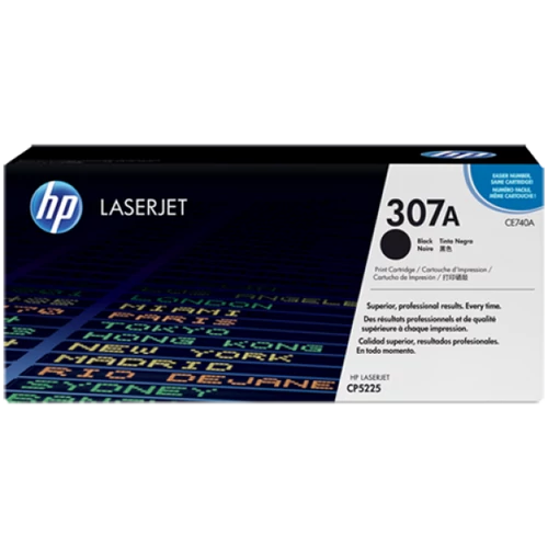HP CE740A Toner Black 7k No.307A (Eredeti)