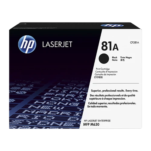 HP CF281A Toner Black 10,5k No.81A (Eredeti)