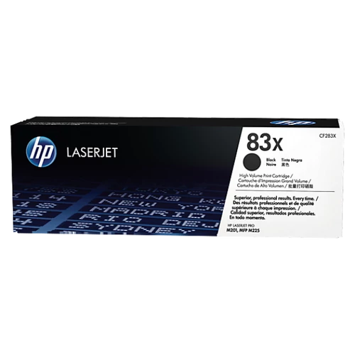 HP CF283X Toner Black 2,2k No.83X (Eredeti)