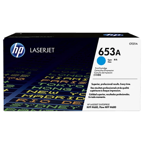 HP CF321A Toner Cyan 16,5k No.653A (Eredeti)