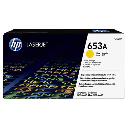 HP CF322A Toner Yellow 16,5k No.653A (Eredeti)