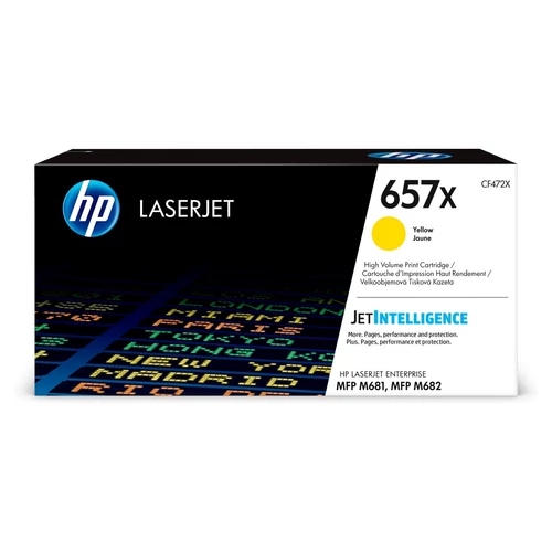 HP CF472X Toner Yellow 23k No.657X (Eredeti)