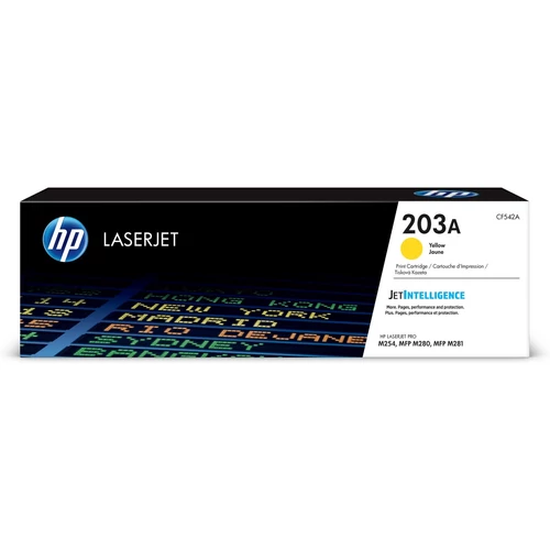 HP CF542A Toner Yellow 1,3k No.203A (Eredeti)