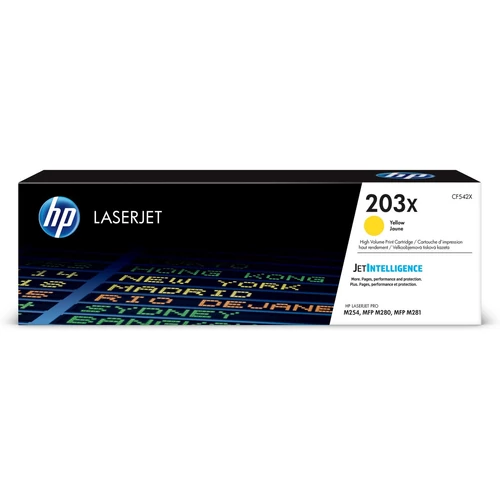 HP CF542X Toner Yellow 2,5k No.203X (Eredeti)