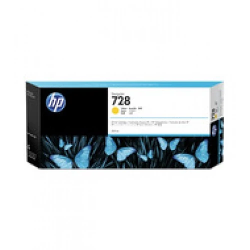 HP No.728 300-ml Yellow InkCart F9K15A (Eredeti)