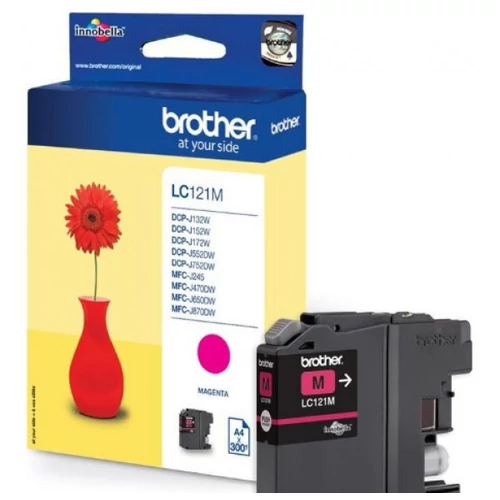 Brother LC121M tintapatron (Eredeti)