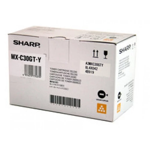 Sharp MXC30GTY toner Yellow (Eredeti)