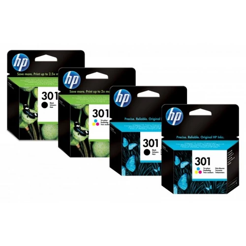 HP 301 Ink Cartridge Combo 2-Pack N9J72AE (Eredeti)