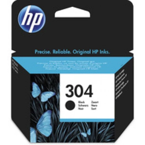 HP N9K06AE Patron Black No.304 (Eredeti)