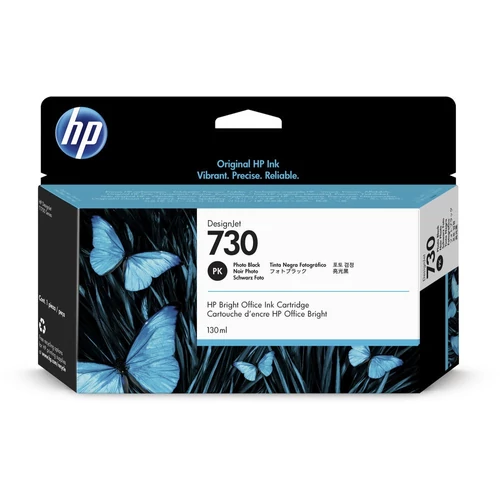 HP P2V67A Patron Photo Black No.730 (Eredeti)