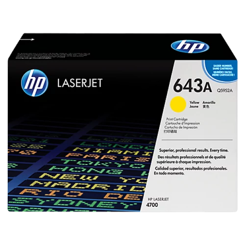 HP Q5952A Toner Yellow 10k No.643A (Eredeti)