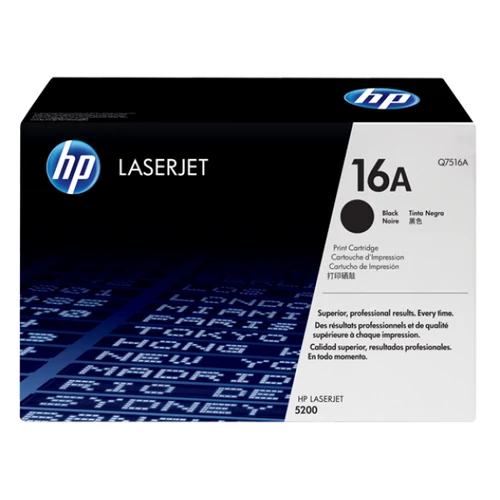 HP Q7516A Toner Black 12k No.16A (Eredeti)