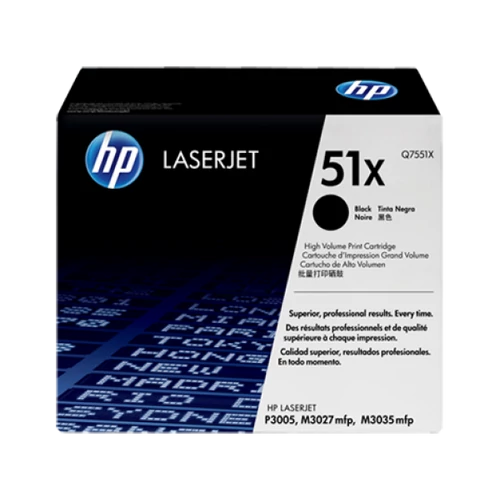 HP Q7551X Toner Black 13k No.51X (Eredeti)