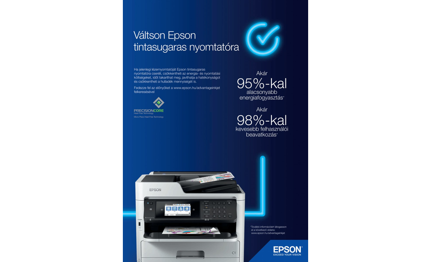 Váltson Epson tintasugaras nyomtatóra!