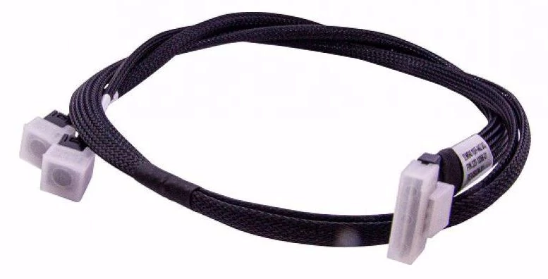 Broadcom LSI internal U.3 cable 1.0 m SlimLine x8 (SFF-8654) to 2x Mini-SAS HD (