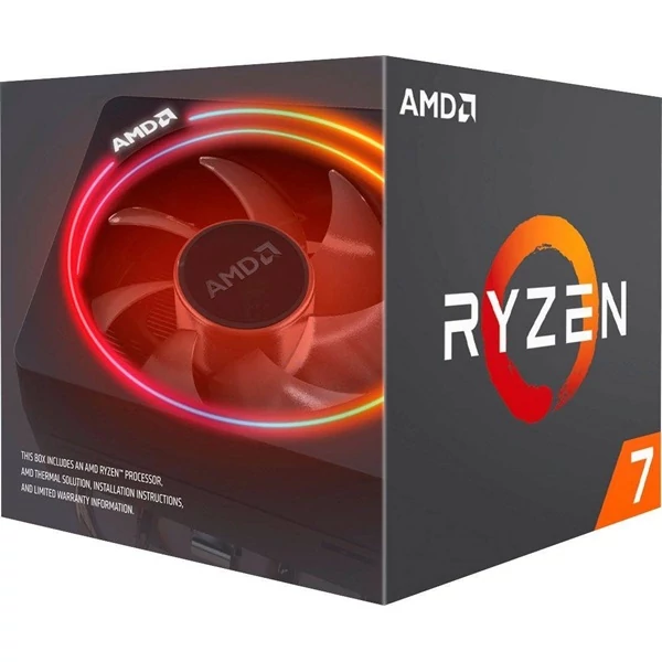 AMD AM4 CPU Ryzen 7 3700X 3.6GHz 4MB L2 32MB L3 Cache