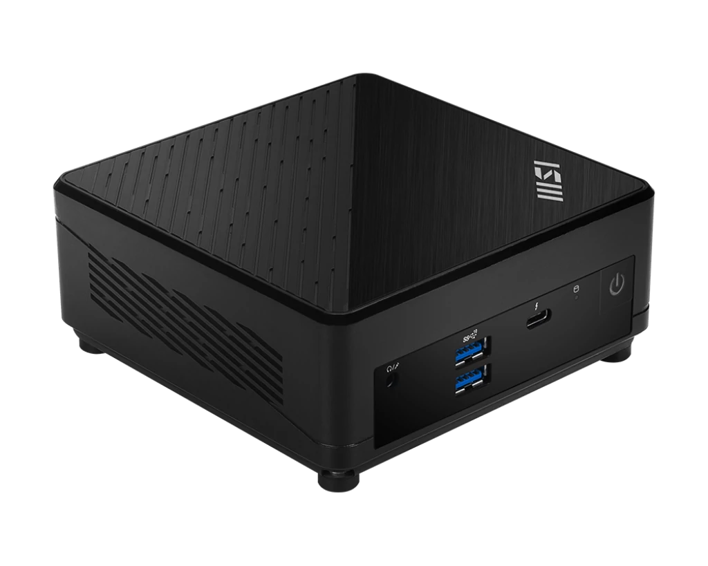 MSI Cubi 5 12M-001BEU-B71255UXX - Intel Core i7-1255U fekete barebone mini PC