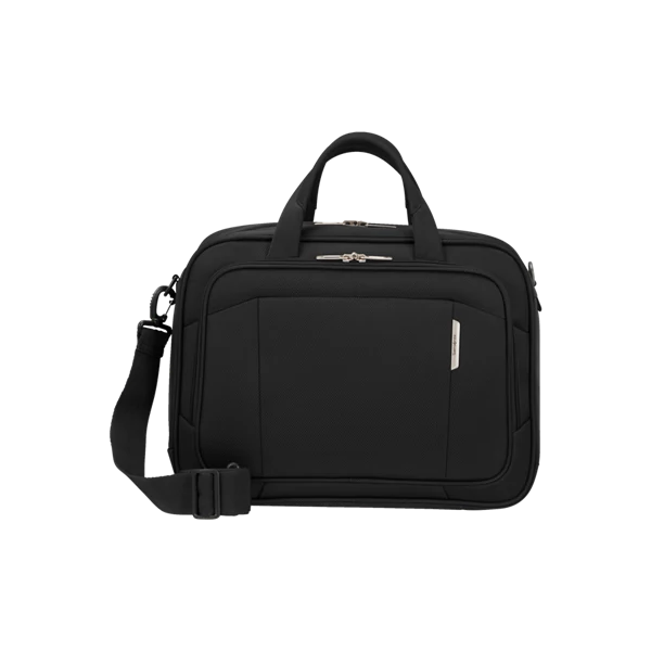 SAMSONITE Notebook táska 143334-7416, LAPTOP SHOULDER BAG (OZONE BLACK) -RESPARK