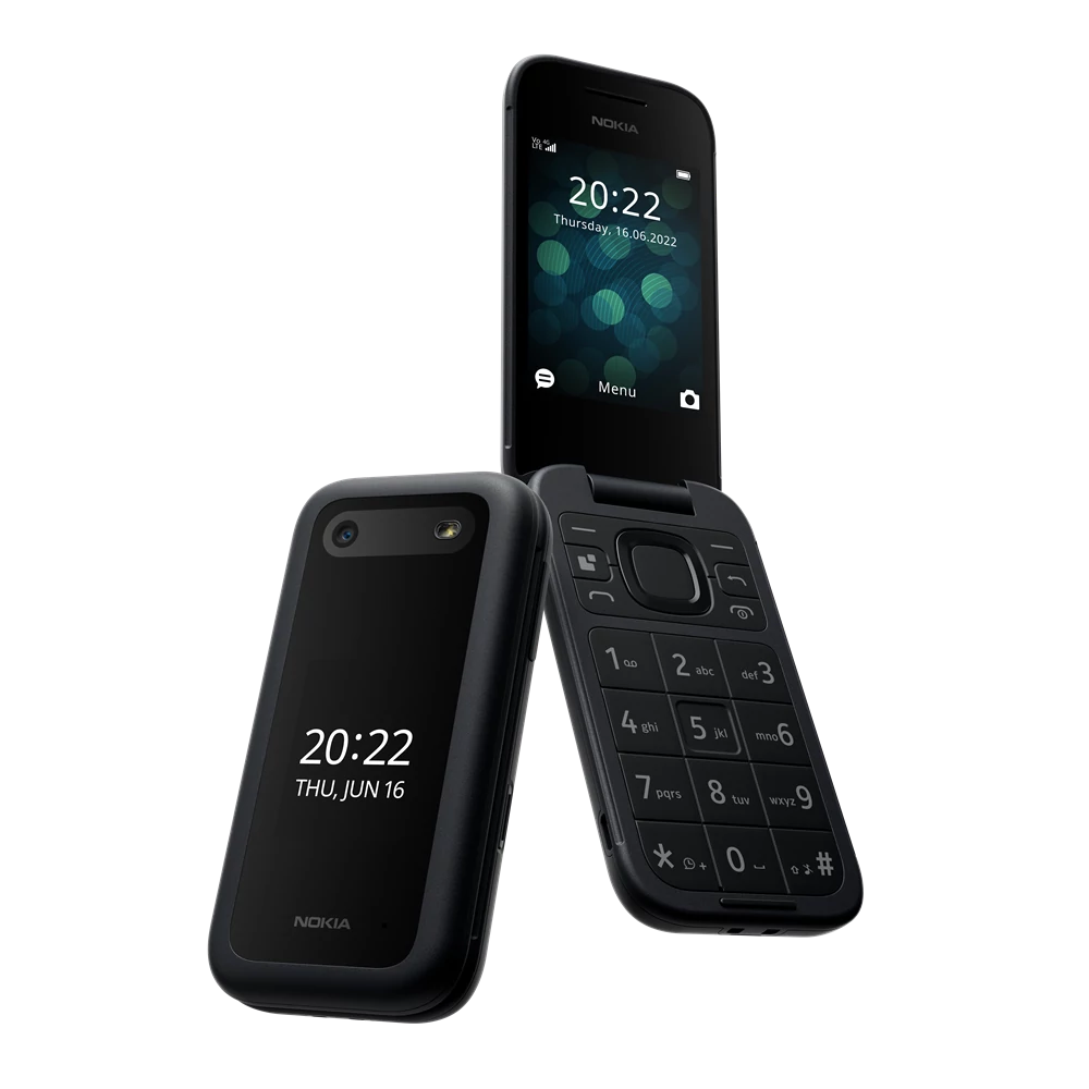 Nokia 2660 flip 4g ds, black