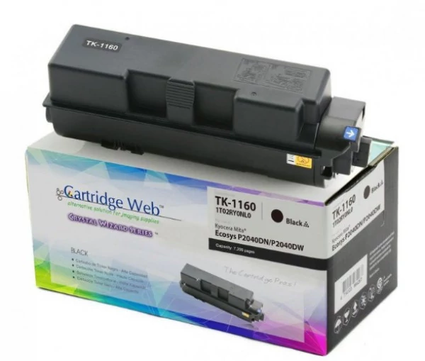 KYOCERA TK1160 Toner CHIPPES CartridgeWeb (For use) Cartridge Web