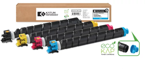 Utángyártott KYOCERA TK8375 Toner Bk 30000 oldal kapacitás KATUN Katun