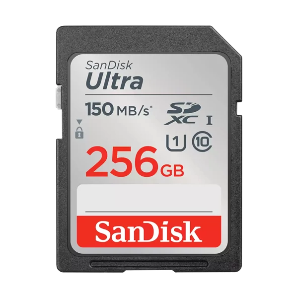 SANDISK 215417, SDXC ULTRA KÁRTYA 256GB, 150MB / s CL10 UHS-I SanDisk