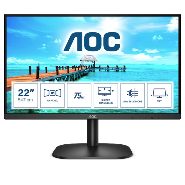 AOC VA monitor 21.5