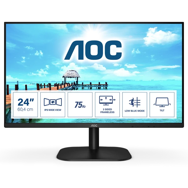 AOC IPS monitor 23.8