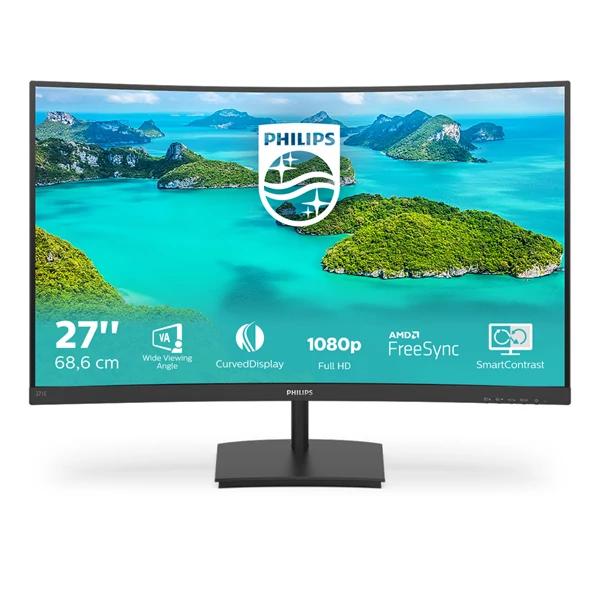 PHILIPS Ívelt VA monitor 27