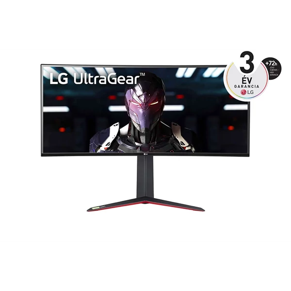 LG Ívelt Gaming 160Hz Nano IPS monitor 34 34GN850P, 3440x1440, 21:9, 400cd / m2, 1ms, 2xHDMI / DisplayPort / 3xUSB LG