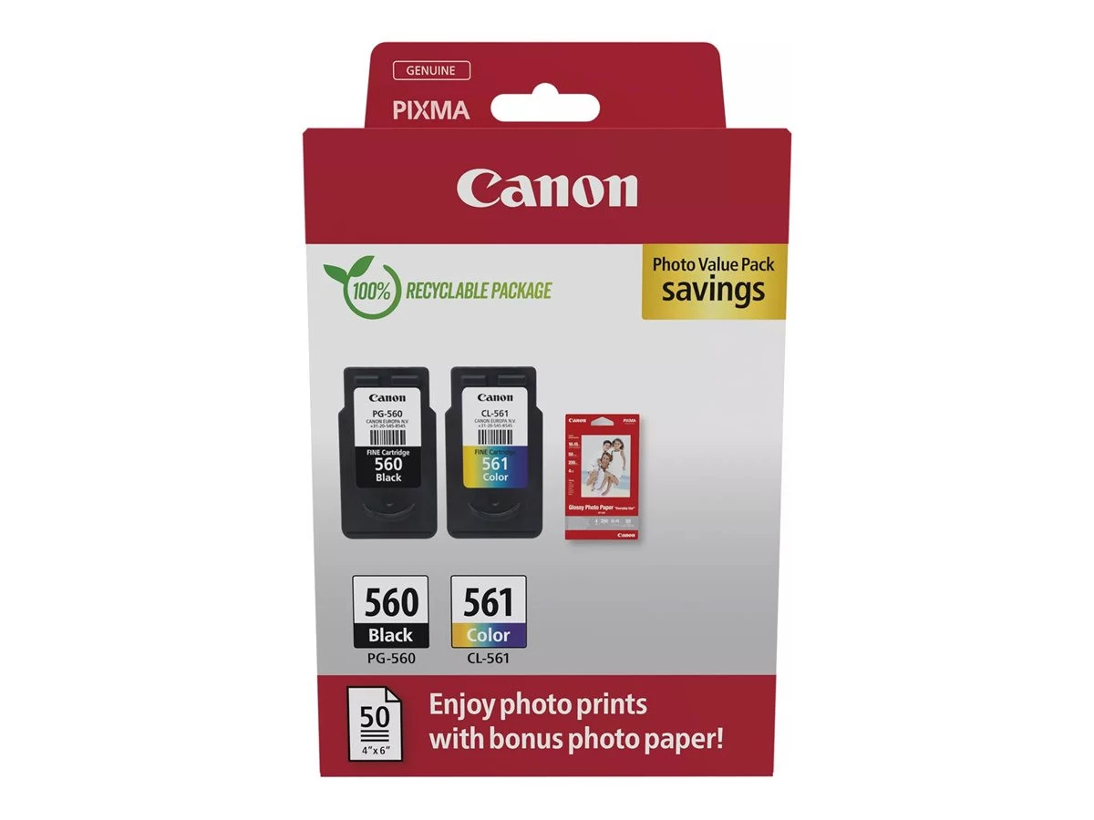 Canon PG-560 + CL-561 Tintapatron Multipack 1x7,5ml + 1x8,3 ml Canon