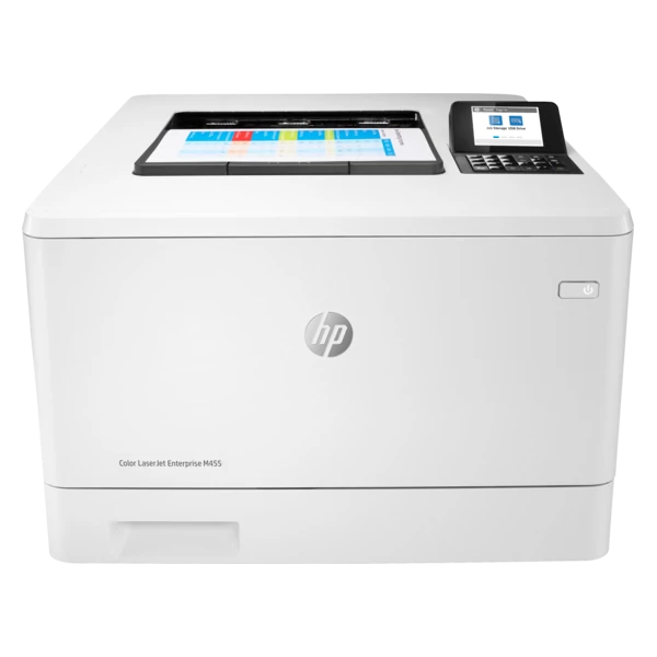 HP Lézernyomtató Color Laserjet Enterprise M455dn, színes, 1,25GB, USB / Háló, A4 27lap / perc FF, 600x600