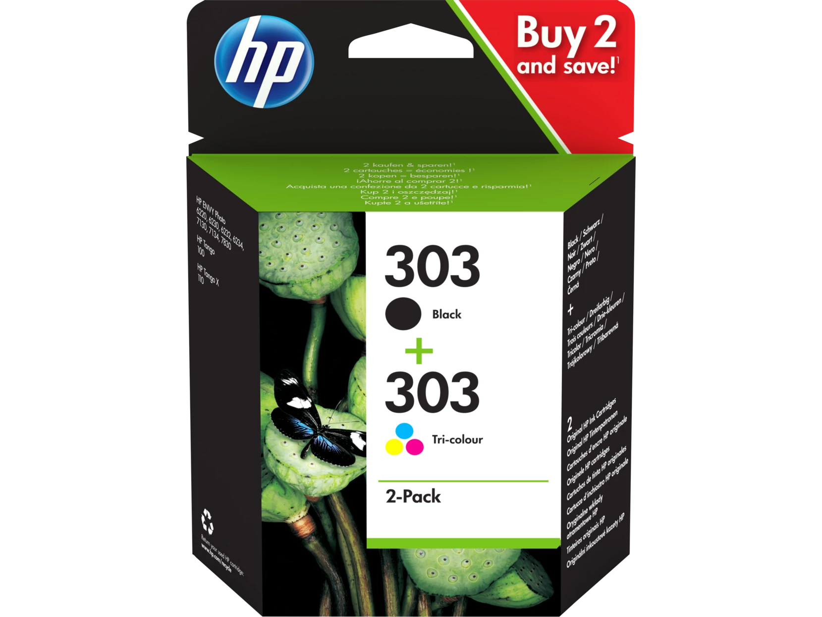 HP 3YM92AE Multipack No.303 HP