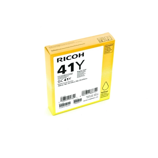 RICOH 405764, CARTRIDGE HY GC41Y