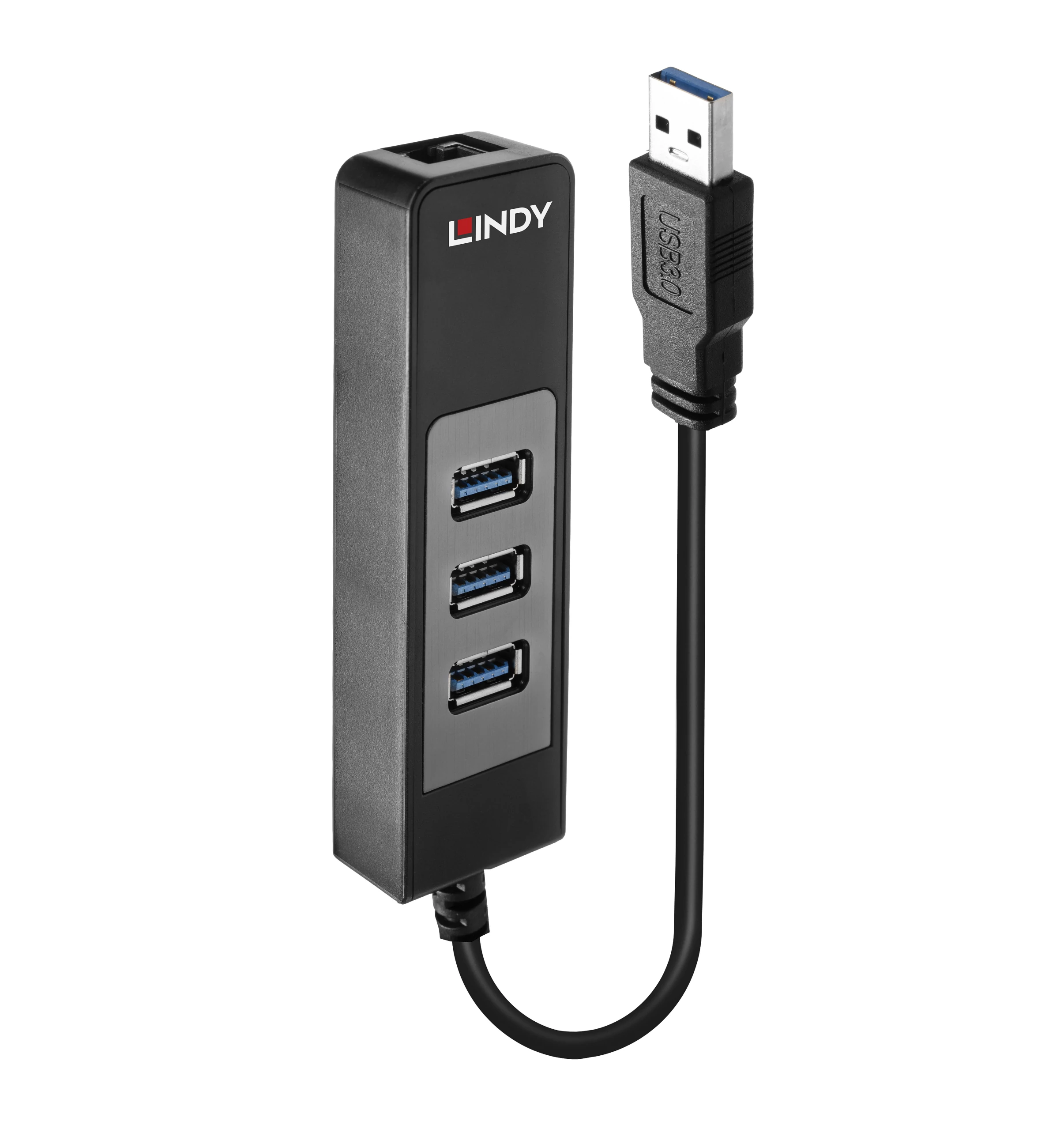 LINDY USB 3.1 Hub & Gigabit Ethernet Adapter