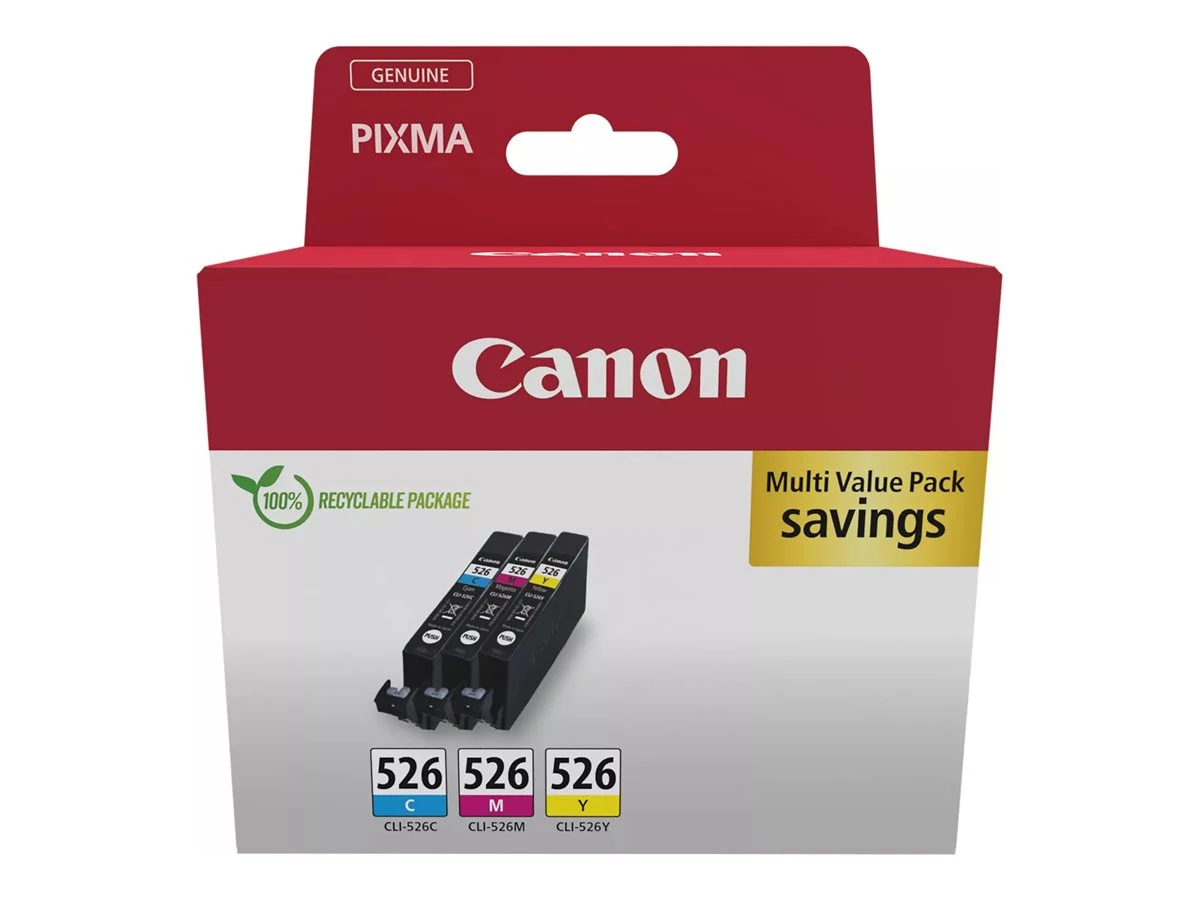 Canon CLI-526 C/M/Y (3x9 ml) Tintapatron Multipack Canon