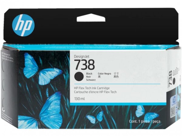 HP 498N4A Patron Black 130ml No.738 HP