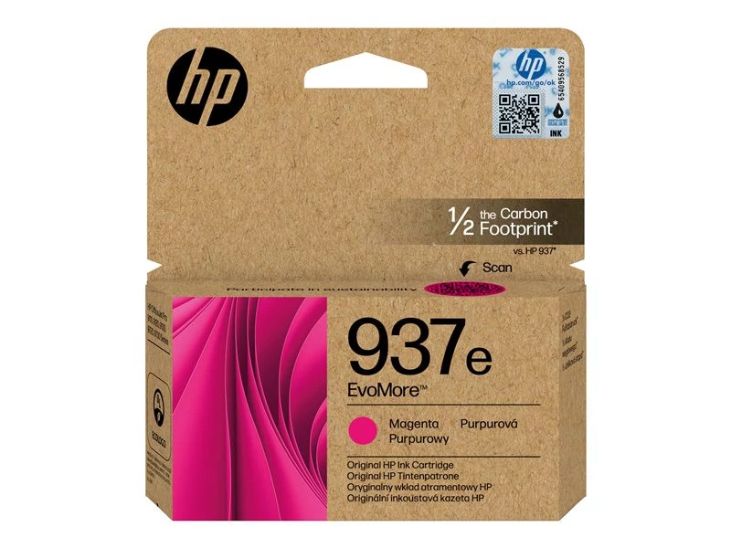 HP 4S6W7NE Tintapatron Magenta 1.650 oldal kapacitás No.937e EvoMore HP