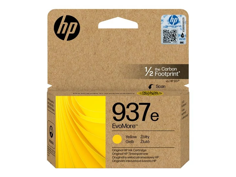 HP 4S6W8NE Tintapatron Yellow 1.650 oldal kapacitás No.937e EvoMore HP