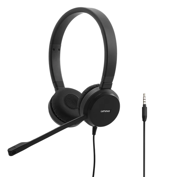 LENOVO WIRED VOIP STEREO HEADSET