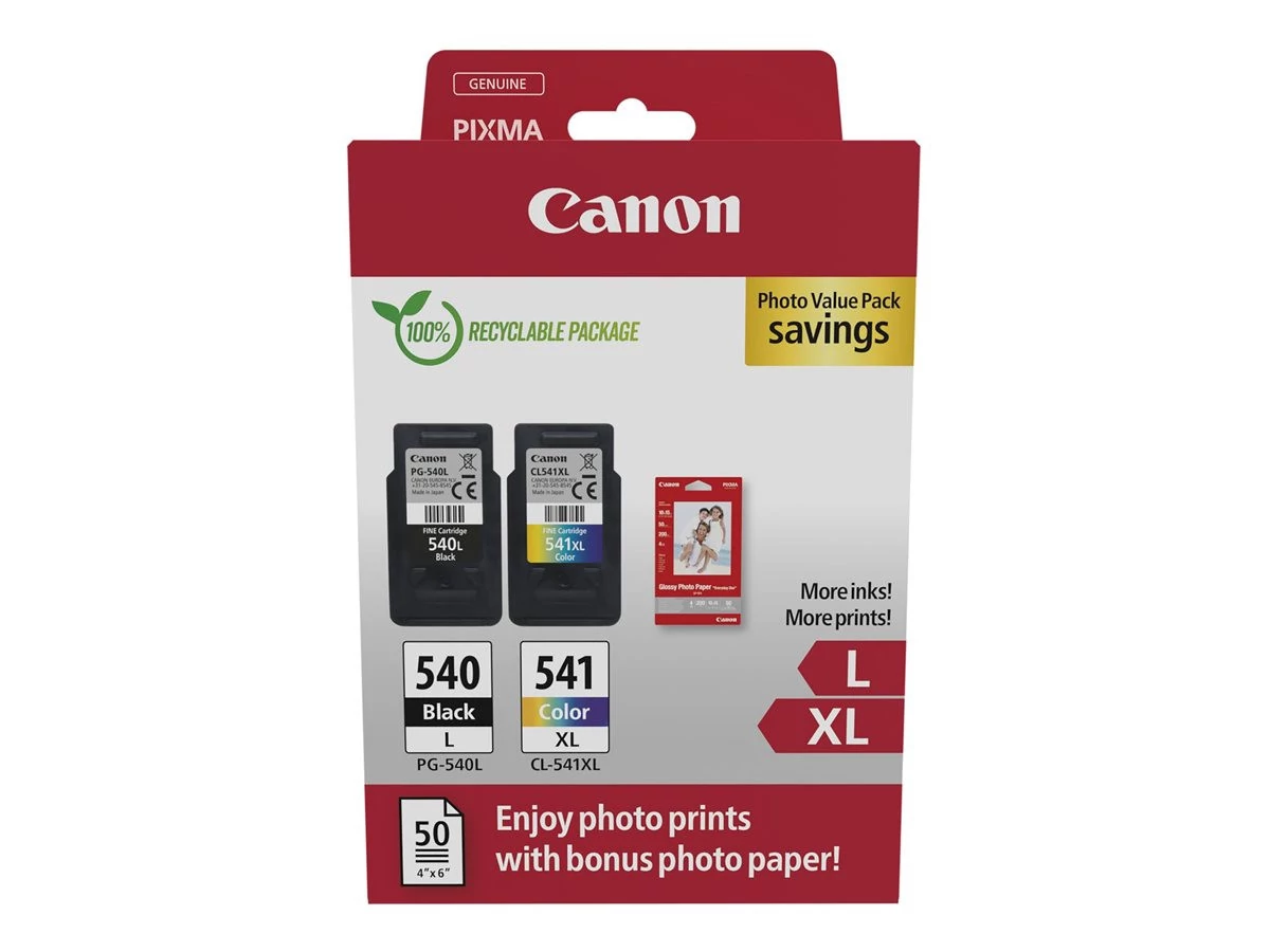 Canon PG-540L + CL-541XL Tintapatron Multipack 1x11 ml + 1x15 ml Canon