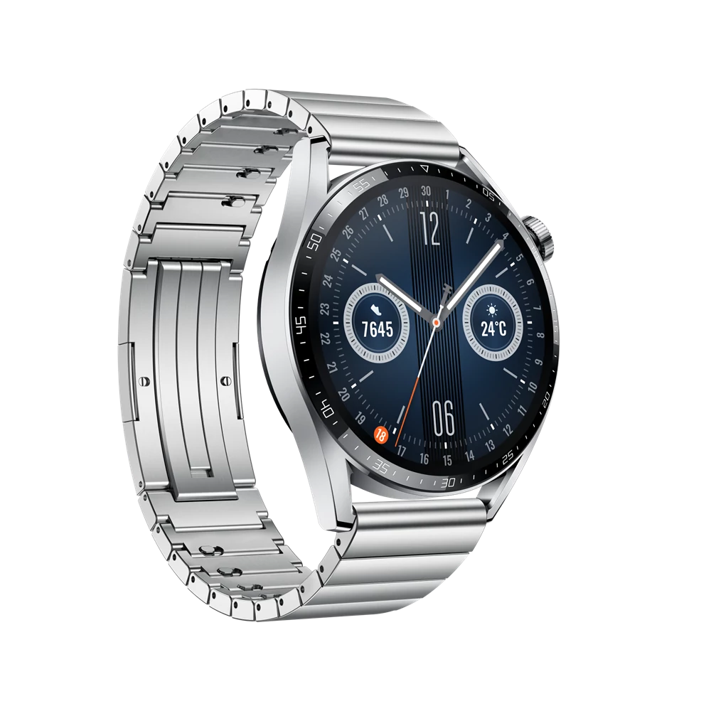 HUAWEI huawei watch gt 3, 46mm, stainless steel strap