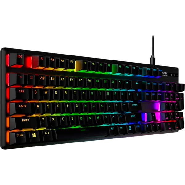 HP HYPERX Vezetékes Billentyűzet Alloy Origins PBT (RDX UK) - Mechanical Gaming Keyboard UK HP