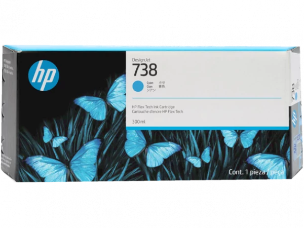 HP 676M6A Patron Cyan 300ml No.738 HP