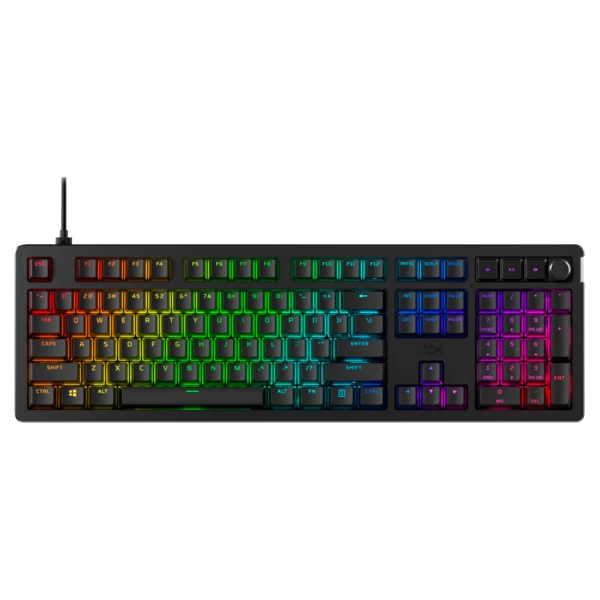 HP HYPERX vezetékes mechanikus gaming billentyűzet Alloy Rise PBT piros switch - amerikai lokalizáció HP